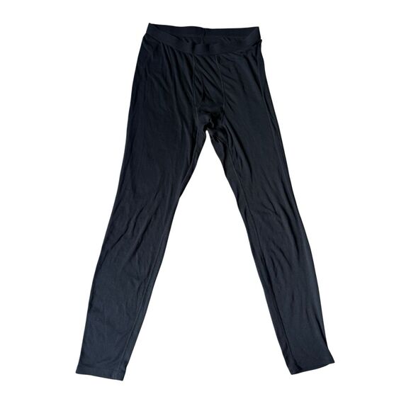 Patagonia Capilene 2 Baselayer Tights L Snow Winter Cold Lightweight Mens Black - Picture 1 of 6